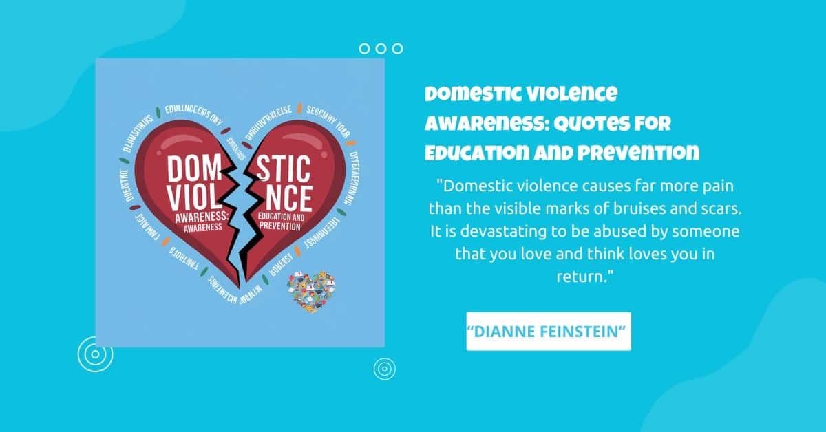 Domestic violence quotes on education