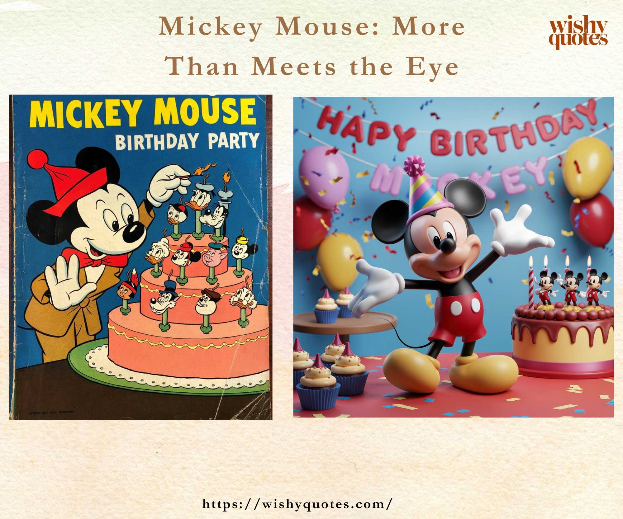 mickey mouse birthday