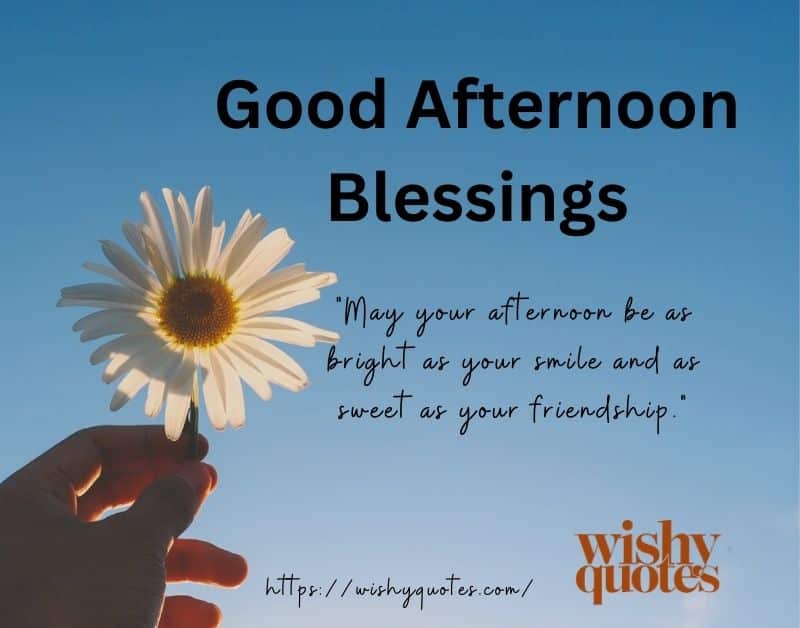 Afternoon Blessings for BFF