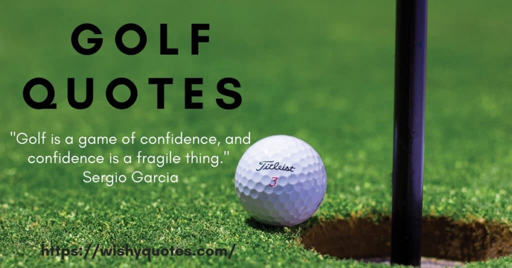 Philosophical Quotes about Golf