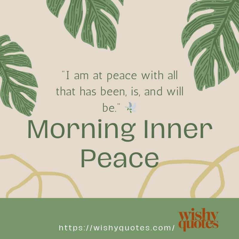 Morning Inner Peace