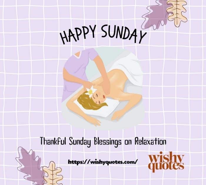 unday's Blessings