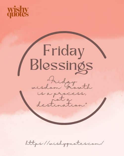 Friday Blessings Images on Wisdom