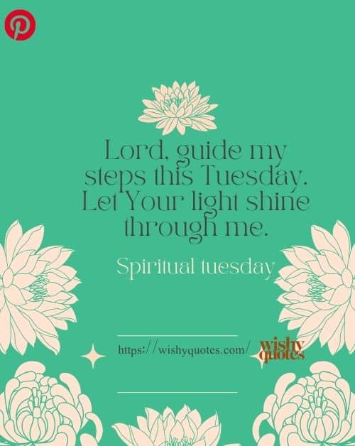 Tuesday Spiritual blessing