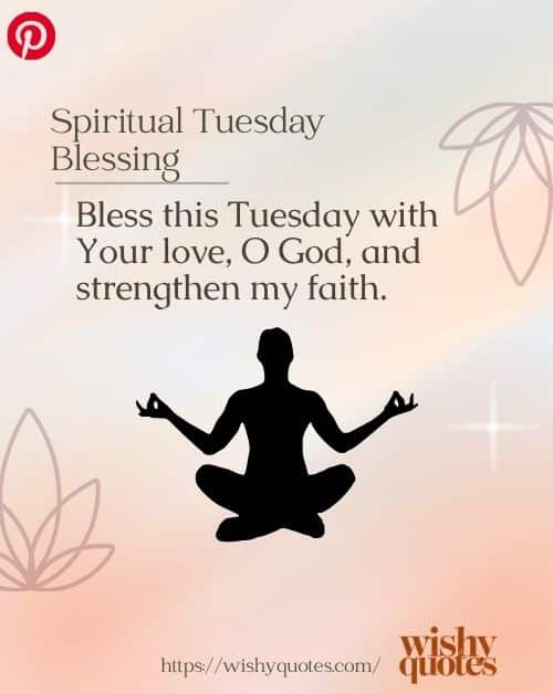 spiritual Tuesday blessing