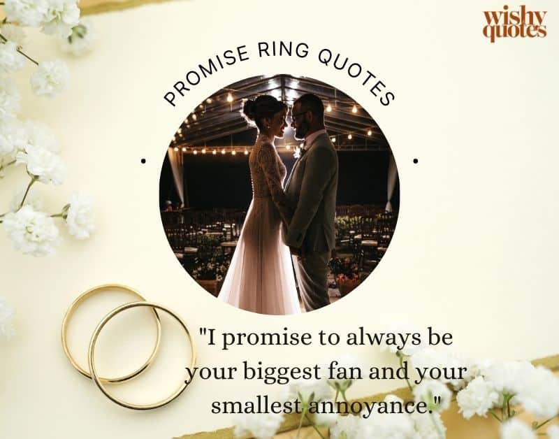 Promise ring quotes for couple