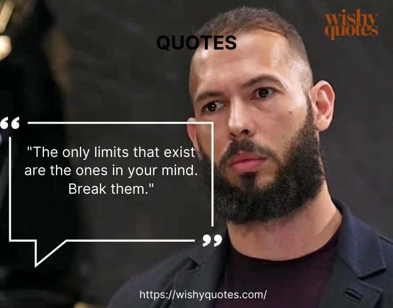 Andrew Tate Quotes On  Mental Toughness