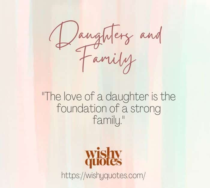 Daughters and Family