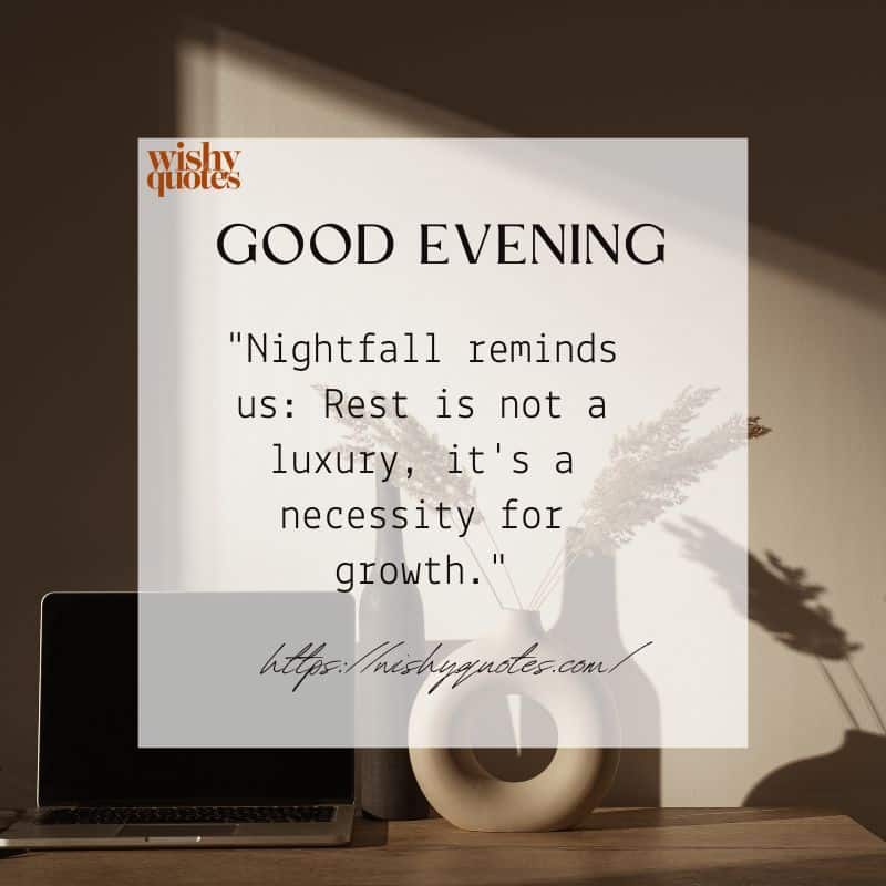 Evening Reflection Quotes