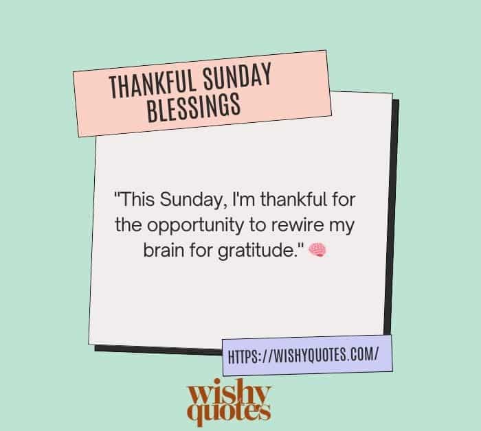 Thankful Sunday  Blessings