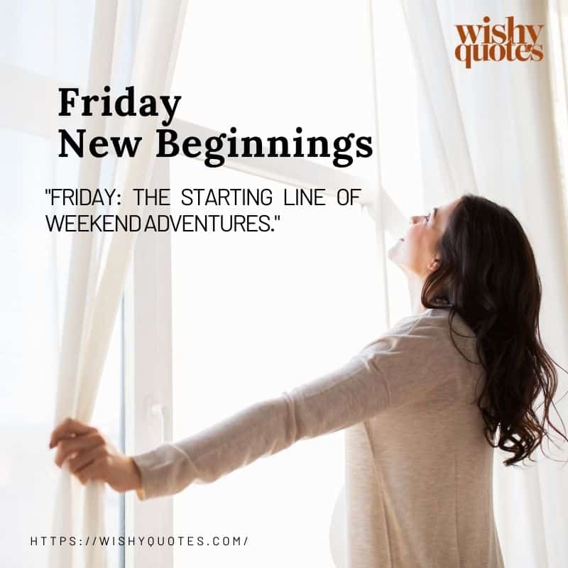 friday New Beginnings