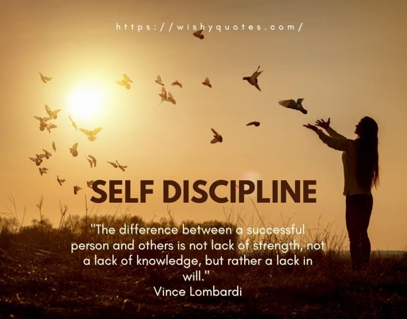 Principles of Self Discipline.