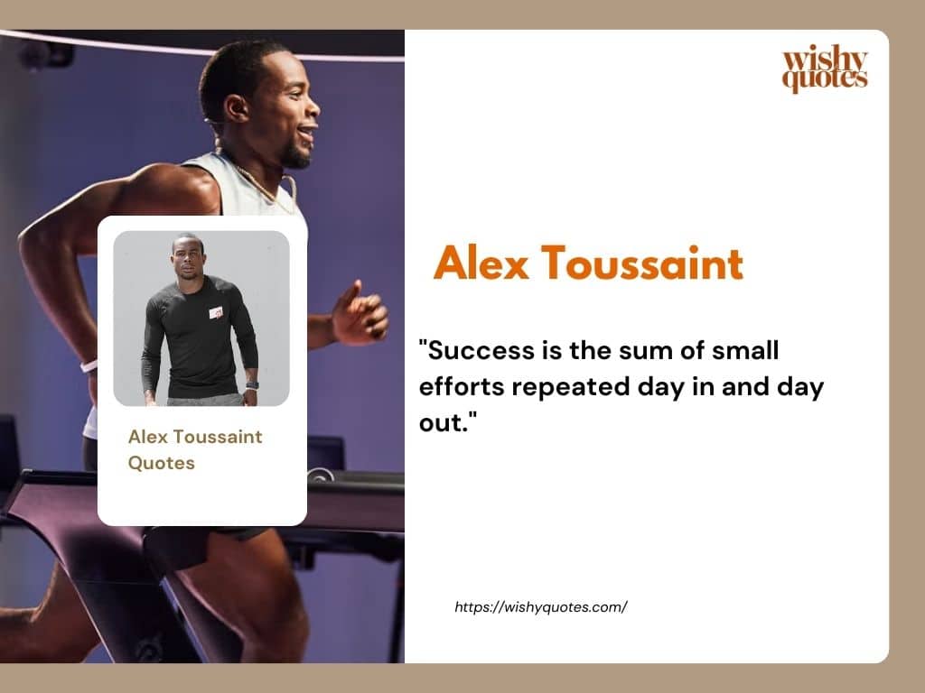 Transformations quotes of Alex Toussaint