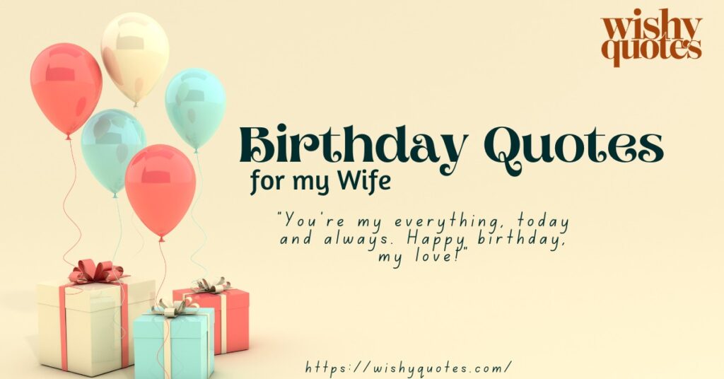 birthday wife wishes