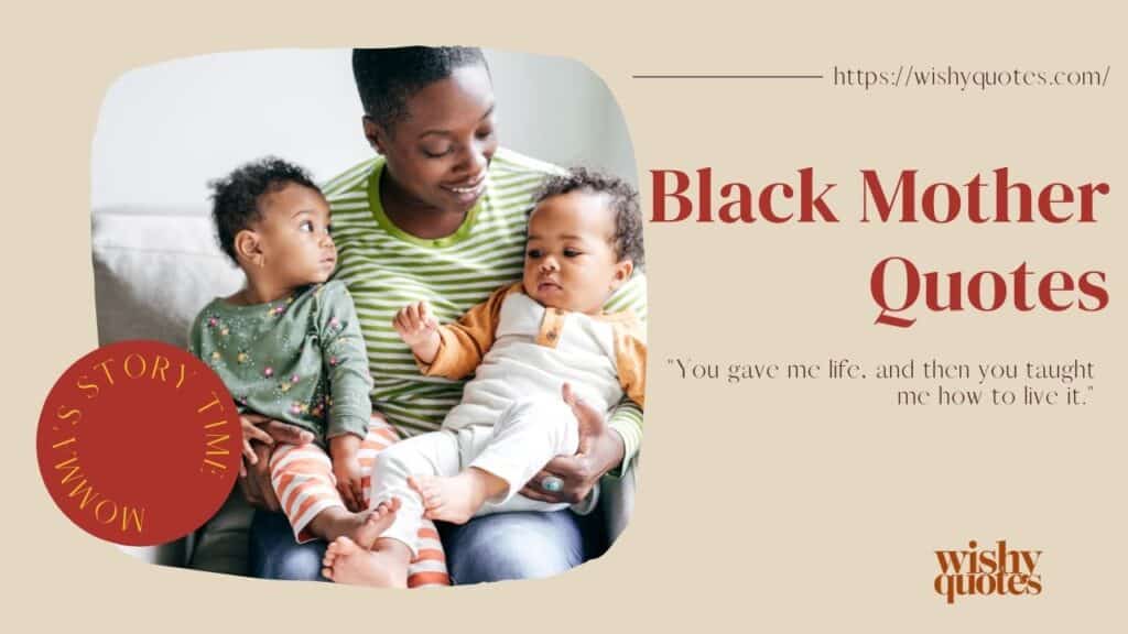 black mother