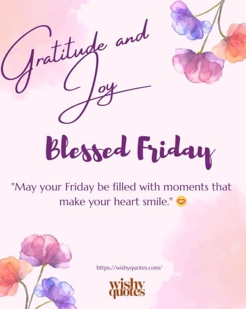 blessed joy friday