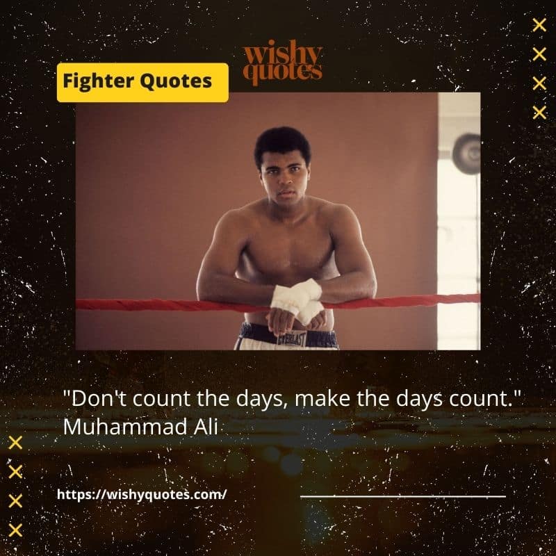 fighter quotes Muhammad Ali