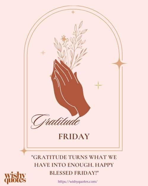 gratitude Friday