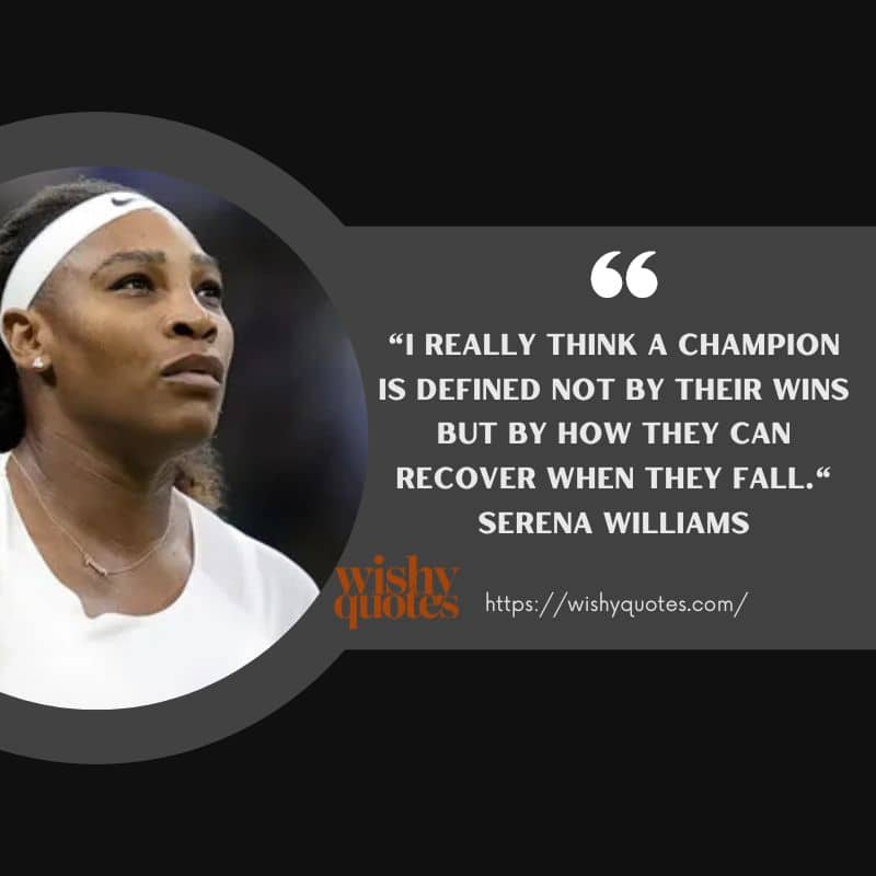 serena williams fighter quotes