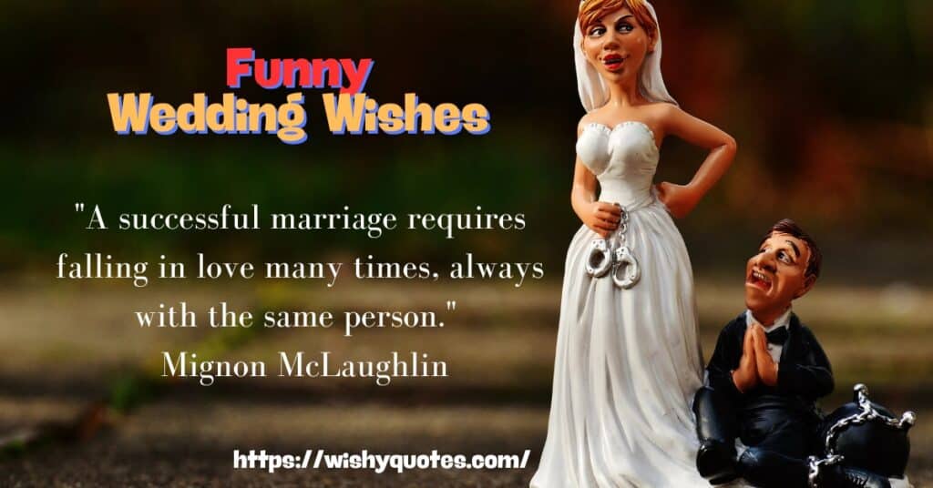 Funny Wedding Wishes 1