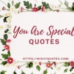 you are special