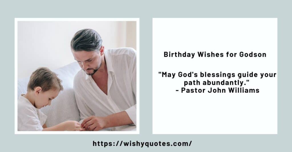 Religious Birthday Wishes for Your Godson