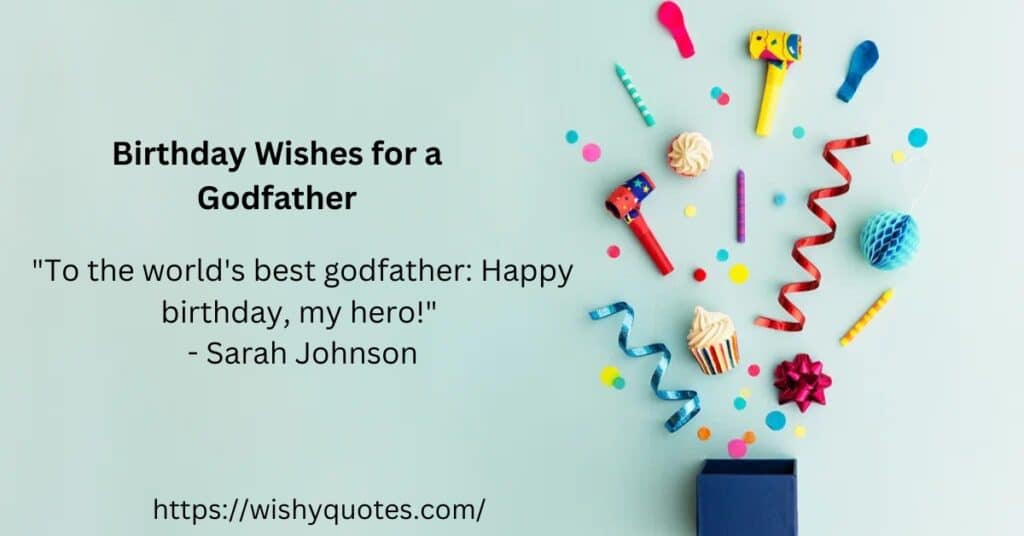 Birthday Wishes for a Godfather