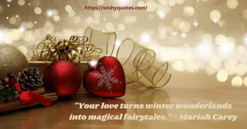 Christmas Love Quotes for Him and Her