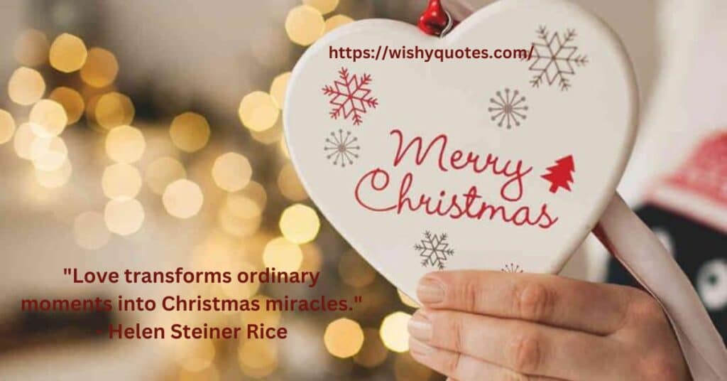 Magical Christmas Love Messages