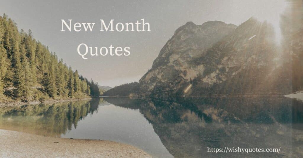 inspirational new month quotes and prayers